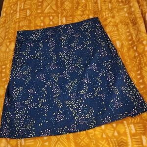Ripskirt Hawaii Floral Blue Skirt Small